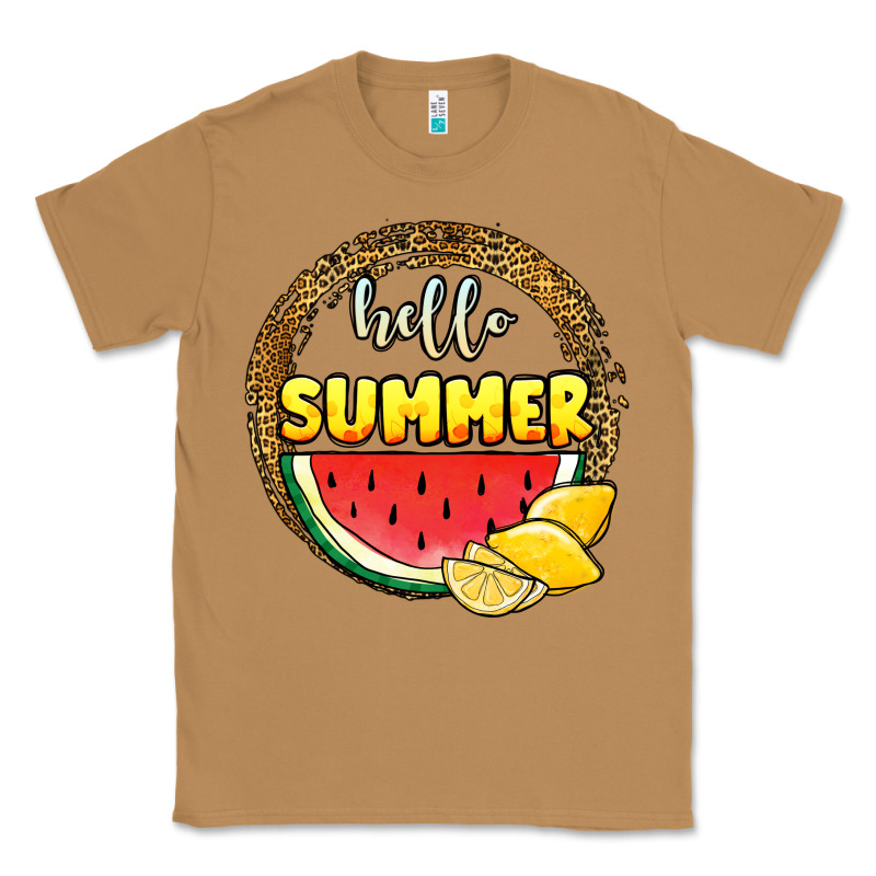 Hello Summer Watermelon Classic Tee by JahusDesignShop | Teevron