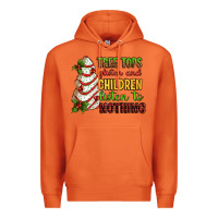Carrot Tree tops glisten and children listen to nothing Premium Hoodie - RanaPortraitStore