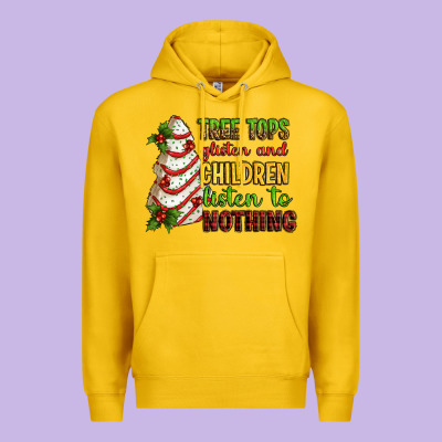 Tree Tops Glisten And Children Listen To Nothing Premium Hoodie Designed By Ranaportraitstore