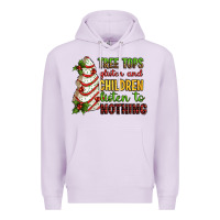 Lilac Tree tops glisten and children listen to nothing Premium Hoodie - RanaPortraitStore