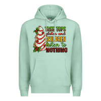 Seafoam Tree tops glisten and children listen to nothing Premium Hoodie - RanaPortraitStore
