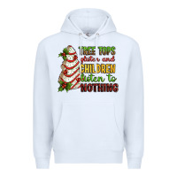 White Tree tops glisten and children listen to nothing Premium Hoodie - RanaPortraitStore
