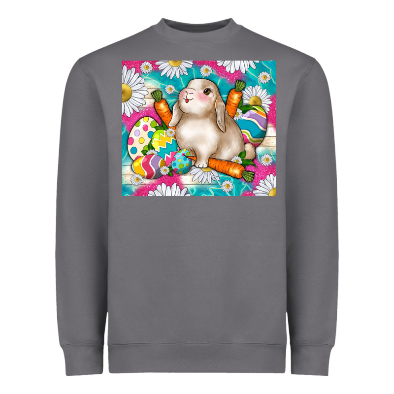Easter Day Rabbit Heavyweight Sweatshirt by TumblerDesignByShophia | Teevron