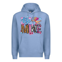 Colony Blue be mine valentine's day Premium Hoodie - OliviaCreatesArt