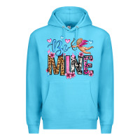 Ocean Blue be mine valentine's day Premium Hoodie - OliviaCreatesArt