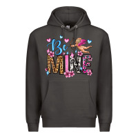 Smoke be mine valentine's day Premium Hoodie - OliviaCreatesArt