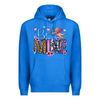 True Royal be mine valentine's day Premium Hoodie - OliviaCreatesArt