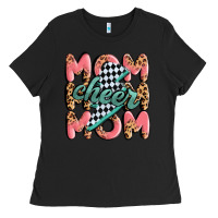 Black cheer mom Ladies Tee - MaliasSmallBusiness