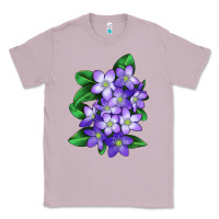 Lilac Mayflower Plant Illustrations Classic Tee - LillyAllenDesigns