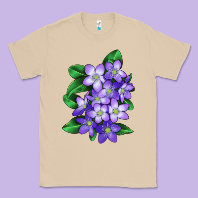 Mayflower Plant Illustrations Classic Tee Designed By Lillyallendesigns