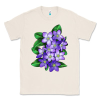 Natural Mayflower Plant Illustrations Classic Tee - LillyAllenDesigns