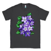 Smoke Mayflower Plant Illustrations Classic Tee - LillyAllenDesigns