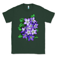 Sports Green Mayflower Plant Illustrations Classic Tee - LillyAllenDesigns