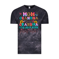 Cloud Black mom grandma great grandma it's just keeps getting Vintage Tee - Artiststas