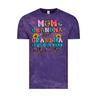 Cloud Purple mom grandma great grandma it's just keeps getting Vintage Tee - Artiststas