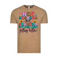 Vintage Coffee mom grandma great grandma it's just keeps getting Vintage Tee - Artiststas