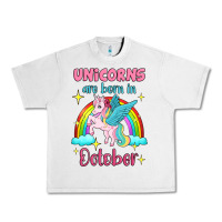 Lunar Rock unicorns are born in october Urban Heavy Tee - Jasminsmagicworld