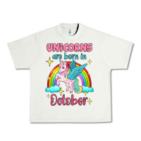 Pistachio unicorns are born in october Urban Heavy Tee - Jasminsmagicworld