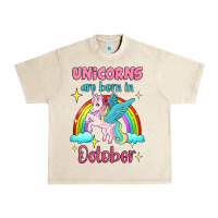 Sandshell unicorns are born in october Urban Heavy Tee - Jasminsmagicworld