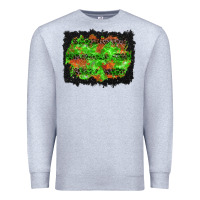 Heather Grey halloween leopard lines background Premium Sweatshirt - BundleAndBundleShop
