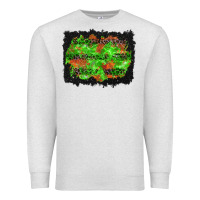 Oatmeal Heather halloween leopard lines background Premium Sweatshirt - BundleAndBundleShop