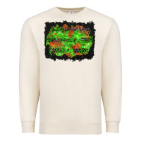 Sandshell halloween leopard lines background Premium Sweatshirt - BundleAndBundleShop
