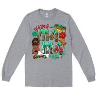 Heather Grey Dog Mama Long Sleeve Tee - texasbilliewilder