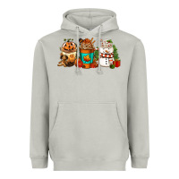 Moon Dust Halloween thanksgiving christmas coffee cups Heavyweight Hoodie - FaDigitalArtStudio