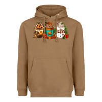 Toasted Coconut Halloween thanksgiving christmas coffee cups Heavyweight Hoodie - FaDigitalArtStudio
