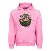 Fuchsia Pink arizona fishhook cactus Urban Hoodie - LillyAllenDesigns