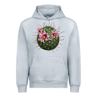 Heather Grey arizona fishhook cactus Urban Hoodie - LillyAllenDesigns
