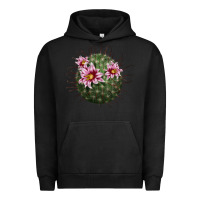 Pigment Black arizona fishhook cactus Urban Hoodie - LillyAllenDesigns