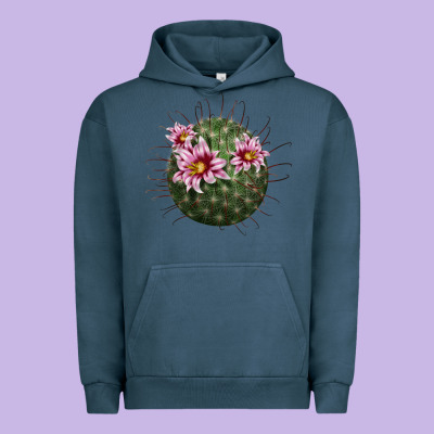 Arizona Fishhook Cactus Urban Hoodie Designed By Lillyallendesigns