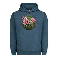 Pigment Midnight Navy arizona fishhook cactus Urban Hoodie - LillyAllenDesigns