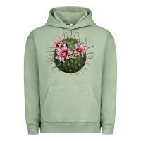 Pigment Oil Green arizona fishhook cactus Urban Hoodie - LillyAllenDesigns