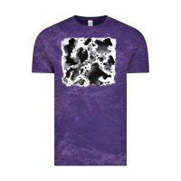Cloud Purple cowhide 5 Vintage Tee - RanaPortraitStore