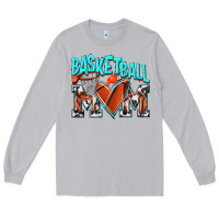 Moon Dust Basketball Mom Long Sleeve Tee - NancyCooperArtShop