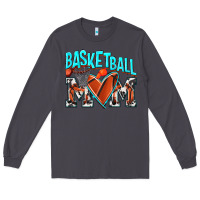 Smoke Basketball Mom Long Sleeve Tee - NancyCooperArtShop