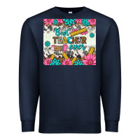 Navy best teacher ever tumbler Premium Sweatshirt - BundleAndBundleShop