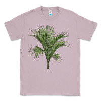 Lilac Botanical Majesty Palm Illustrations Classic Tee - LillyAllenDesigns