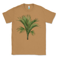 Toasted Coconut Botanical Majesty Palm Illustrations Classic Tee - LillyAllenDesigns