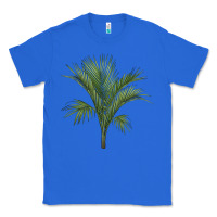 True Royal Botanical Majesty Palm Illustrations Classic Tee - LillyAllenDesigns