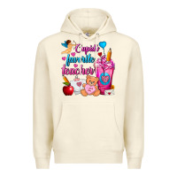 Sandshell Cupid's Favorite Teacher Valentine's Day Frappe Premium Hoodie - FaDigitalArtStudio