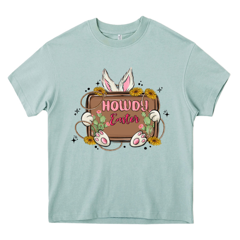 Howdy Easter Heavy Core Tee by MaliasSmallBusiness | Teevron