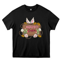 Black howdy easter Heavy Core Tee - MaliasSmallBusiness