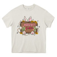 Cream howdy easter Heavy Core Tee - MaliasSmallBusiness