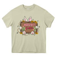 Mossy howdy easter Heavy Core Tee - MaliasSmallBusiness