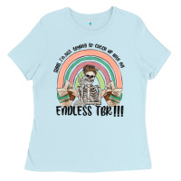 Baby Blue endless tbr Ladies Tee - MaliasSmallBusiness