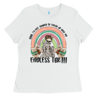 White endless tbr Ladies Tee - MaliasSmallBusiness