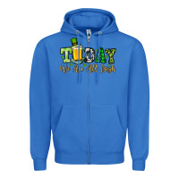 True Royal Today we are all Irish Zipper Hoodie - OliviaCreatesArt
